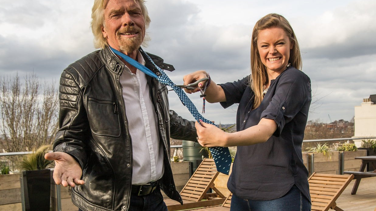 Sir Richard Branson supports REEF KNOTS and BLUE