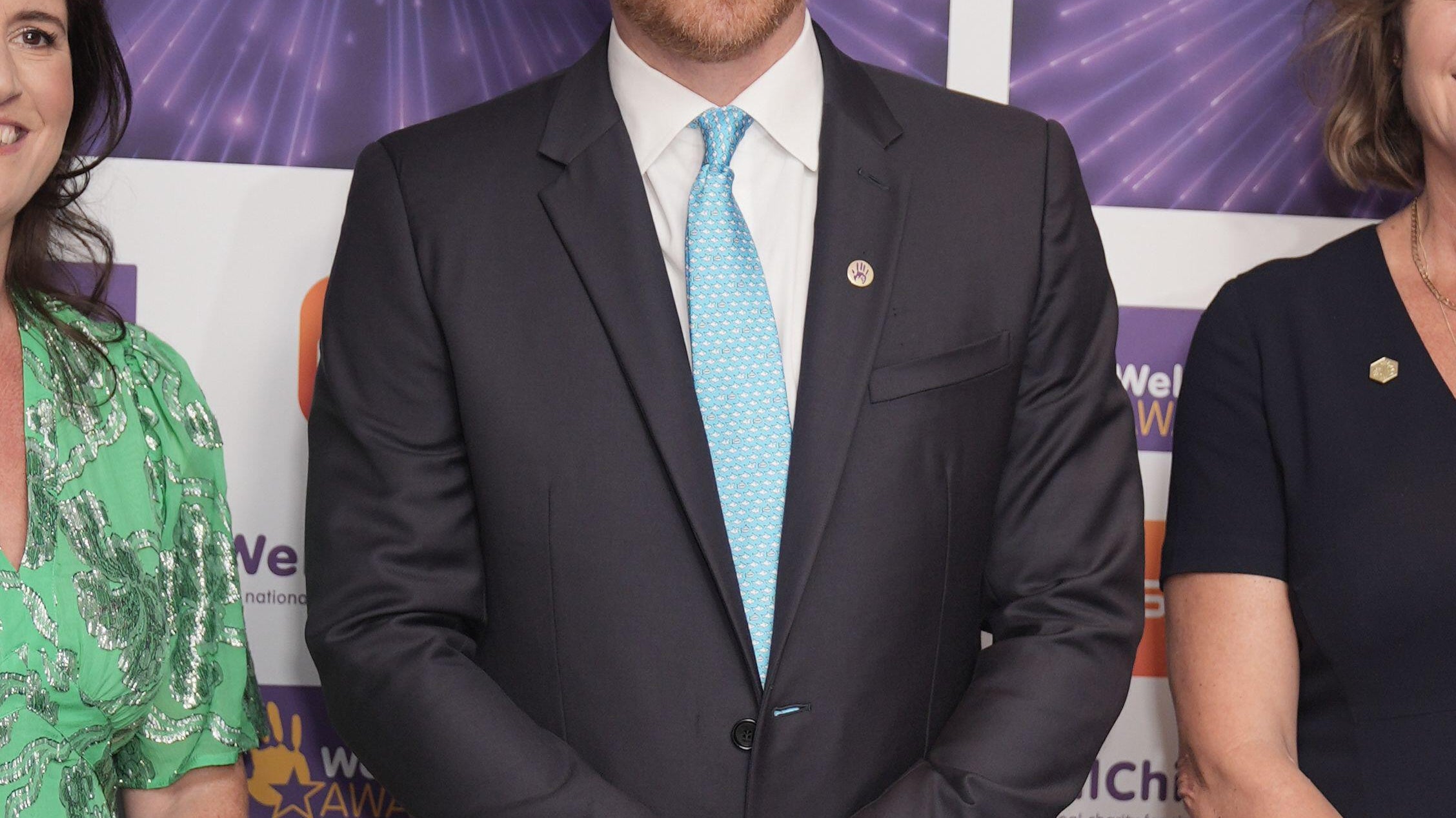 Prince Harry spotted in Reef Knots