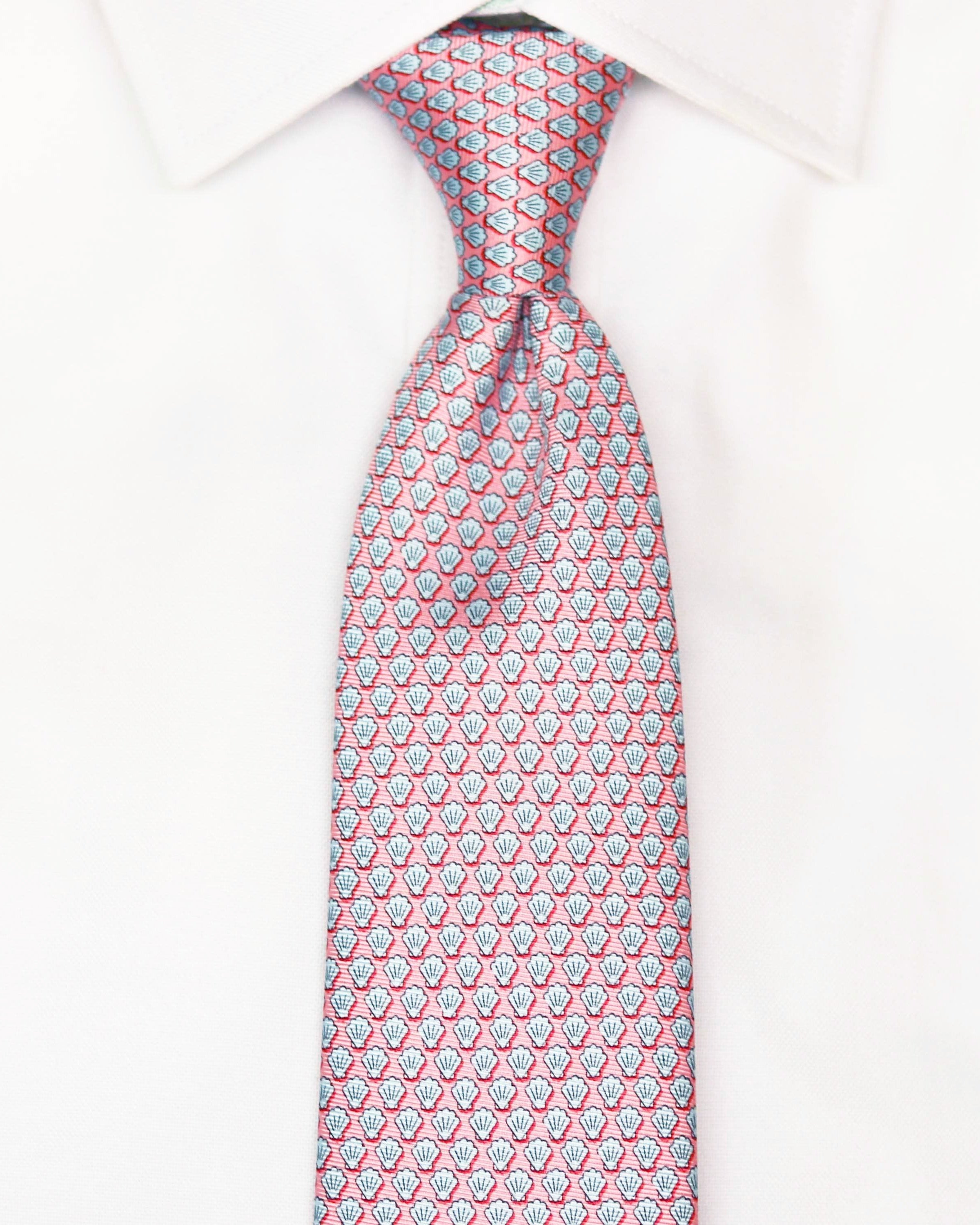 Pink Shell Silk Tie