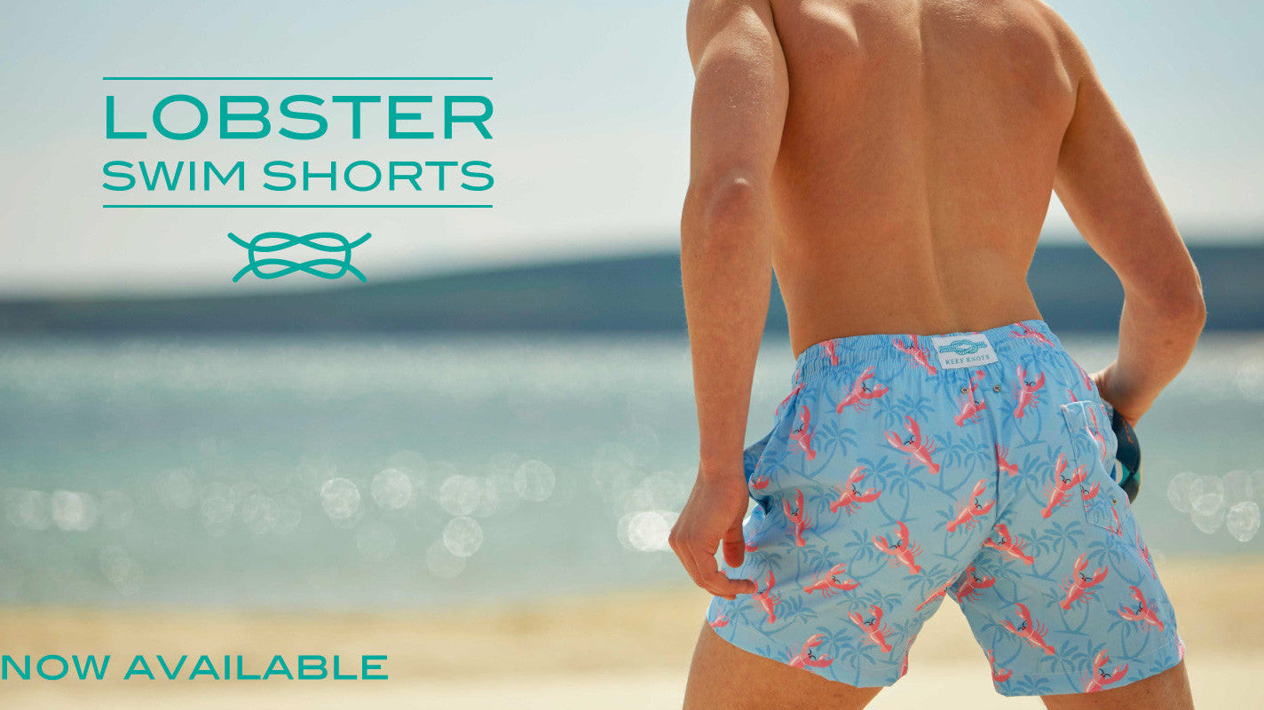 Lobster Swim Shorts - Now Available