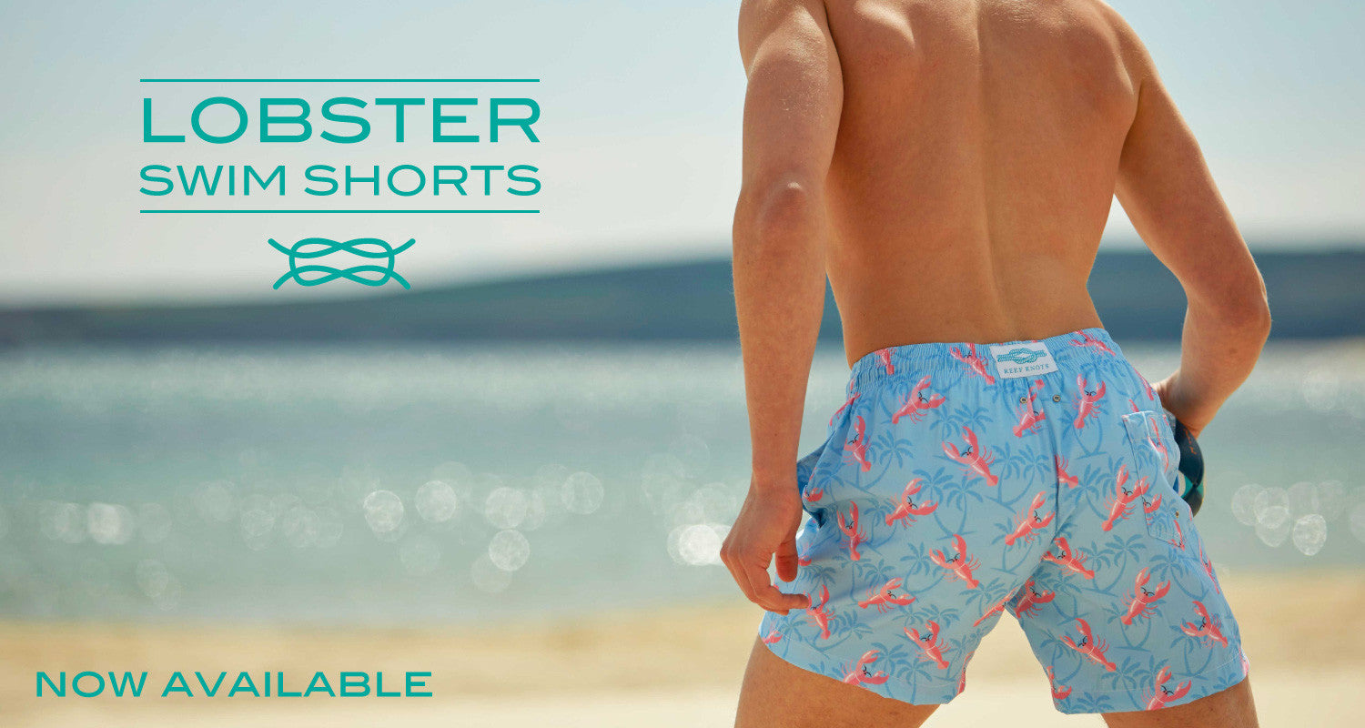 Lobster Swim Shorts - Now Available – ReefKnots