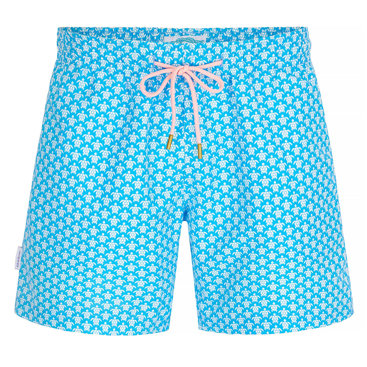 Light Blue Geo Turtle Classic Swim Shorts – ReefKnots