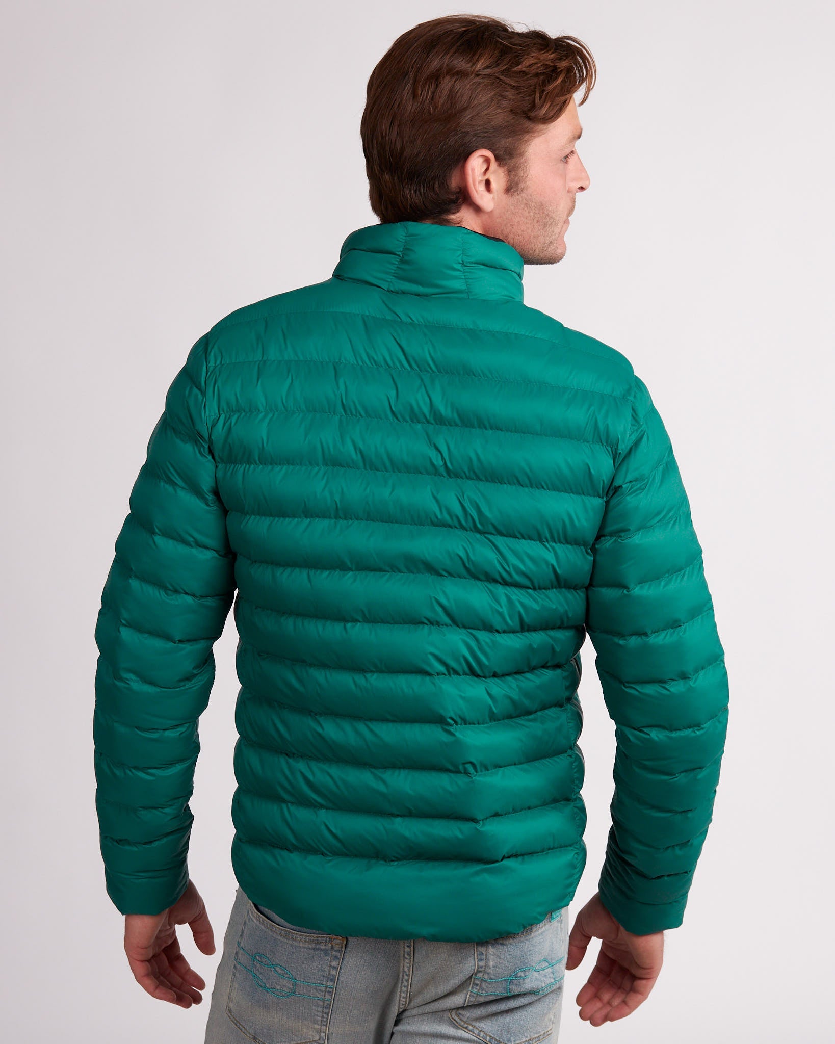 Salcombe Recycled Puffer Jacket - Forest Green – ReefKnots