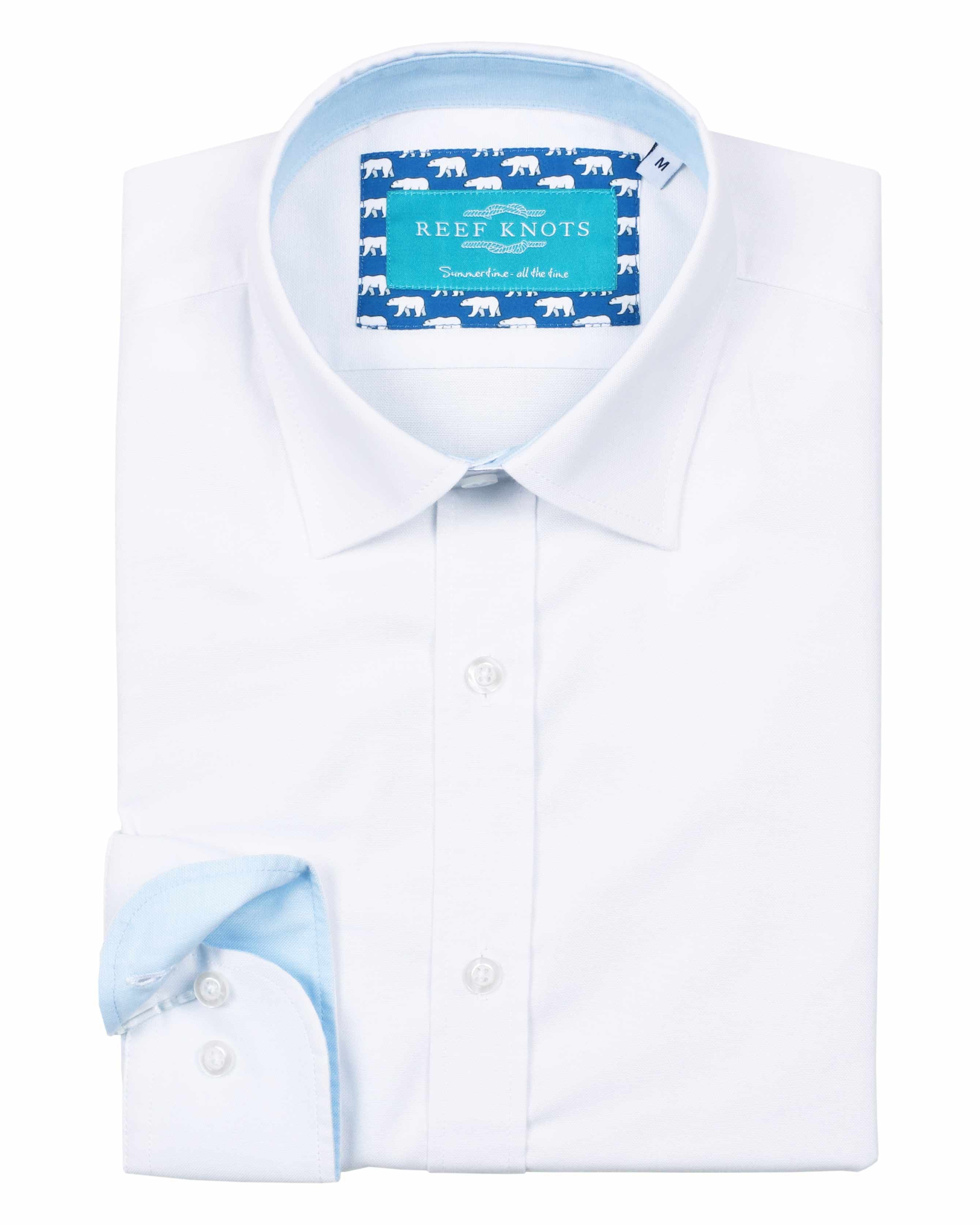 White Oxford Shirt - Traditional Collar Shirts