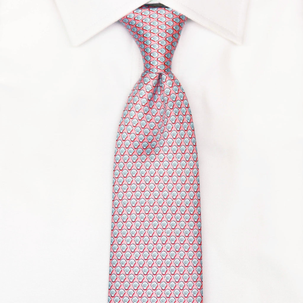 Pink Shell Silk Tie